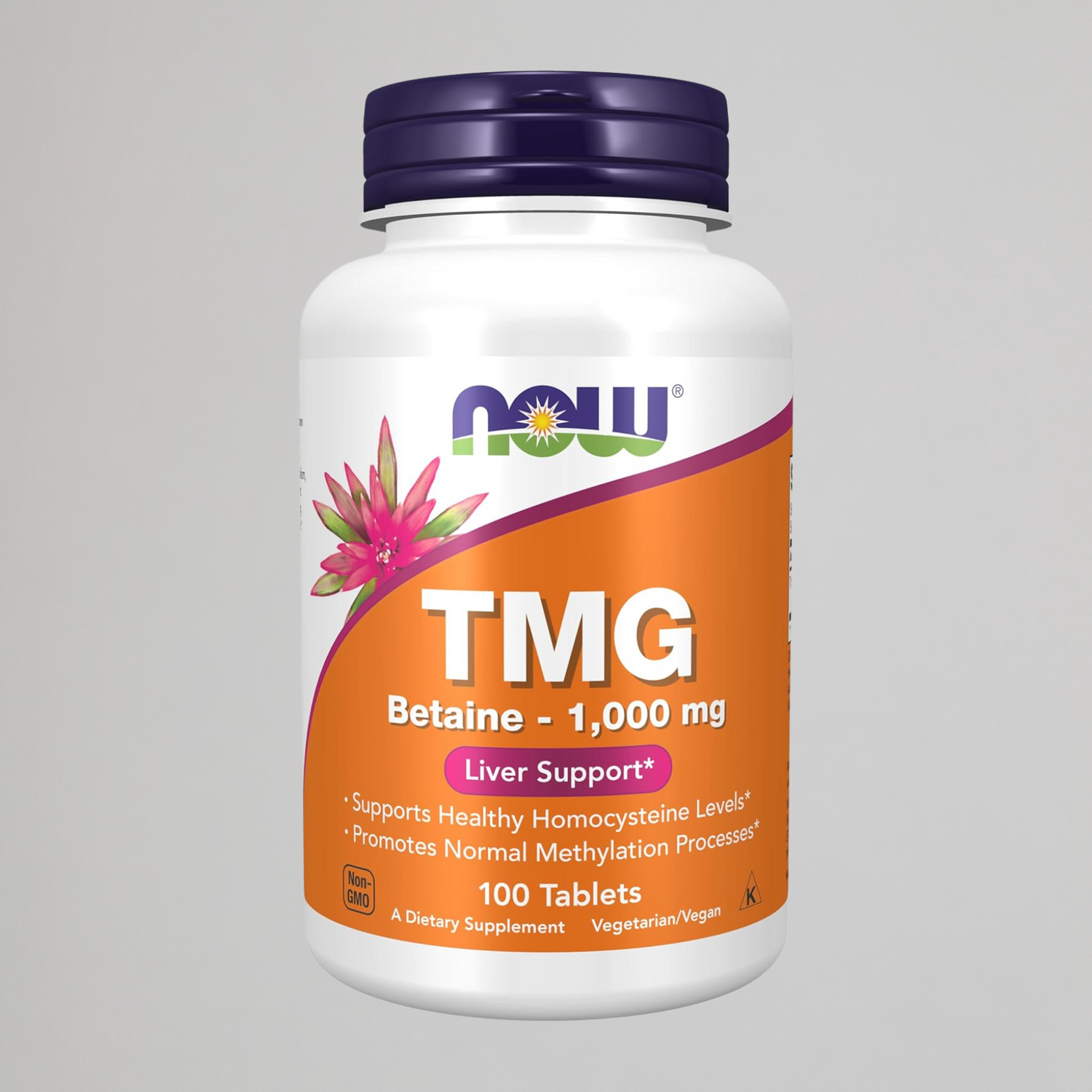 Now TMG (Trimethylglycine) 1000mg 100 tab