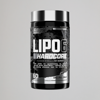 Nutrex Research Lipo-6 Hardcore Supplement, Supports Metabolism & Energy, Dietary Capsules – 60 Count