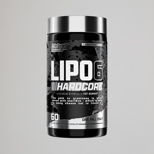 Nutrex Research Lipo-6 Hardcore Supplement, Supports Metabolism & Energy, Dietary Capsules – 60 Count