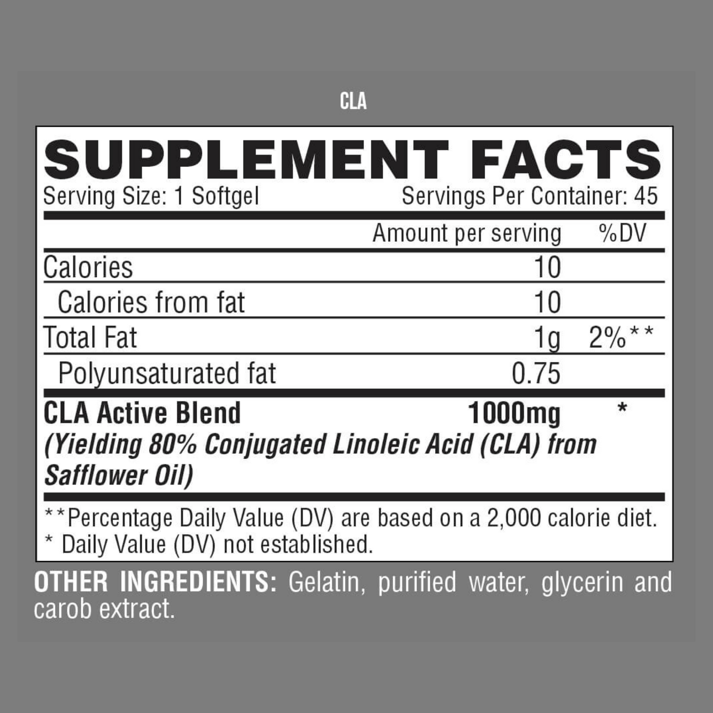 Nutrex Research Lipo 6 Cla-45 SoftGels