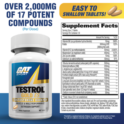 GAT SPORTS TESTROL GOLD ES