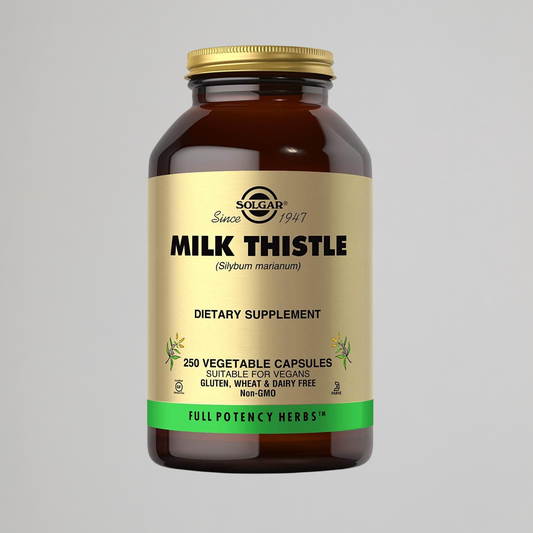 Solgar - Milk Thistle (Silybum Marianum, 100 mg, 250 veggie caps