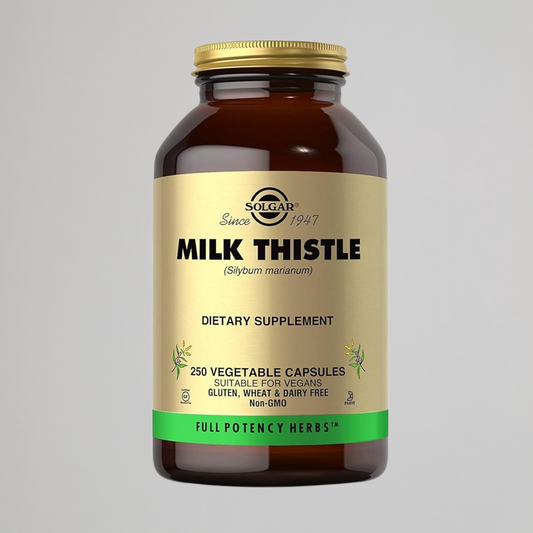 Solgar Milk Thistle - 250 Vegetable Capsules  - 250 Servings