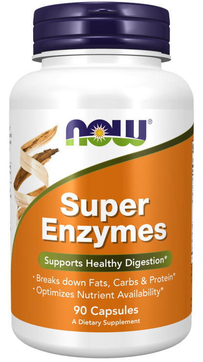 now foods super enzyme, 90 cap