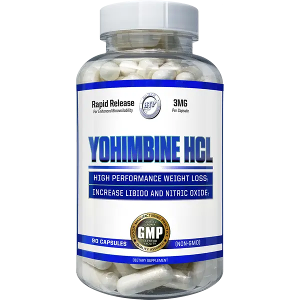 Hi Tech Pharma, Yohimbine HCl, 3 mg, 90 capsules