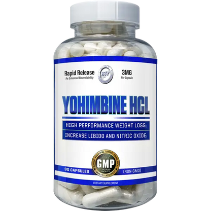 Hi Tech Pharma, Yohimbine HCl, 3 mg, 90 capsules