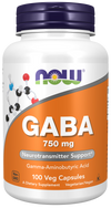 GABA 750 mg Veg Capsules