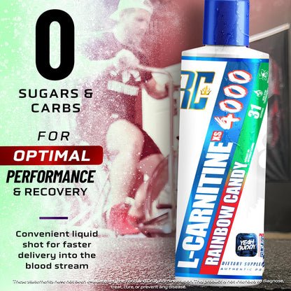 Ronnie Coleman Signature Series L Carnitine {RAINBOW CANDY} XS 4000 -15.72oz(465ml)