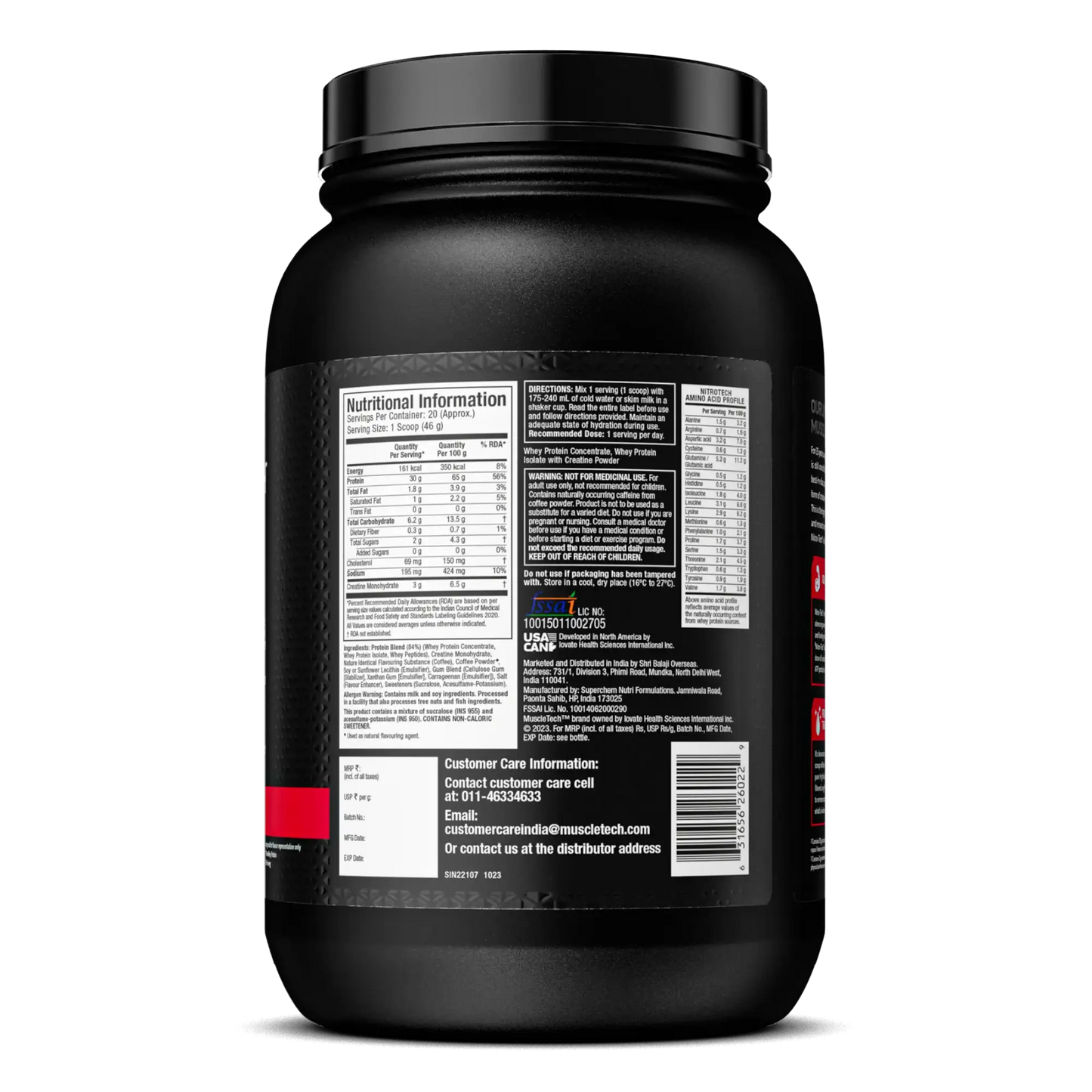 MUSCLETECH™ NITRO-TECH™ WHEY PROTEIN