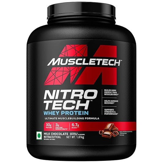 MUSCLETECH™ NITRO-TECH™ WHEY PROTEIN - 1.81 KG ( MILK CHOCOLATE)