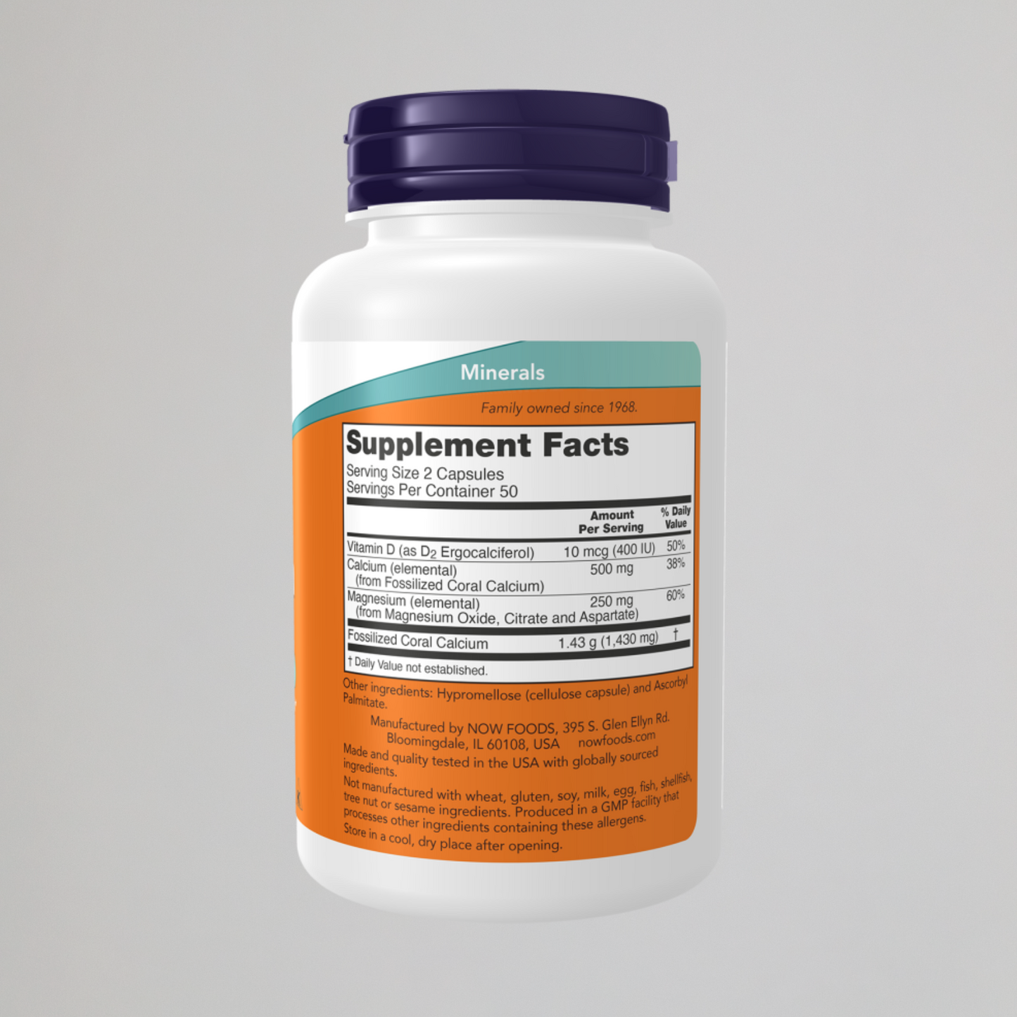 now Coral Calcium Plus Capsules 100cap