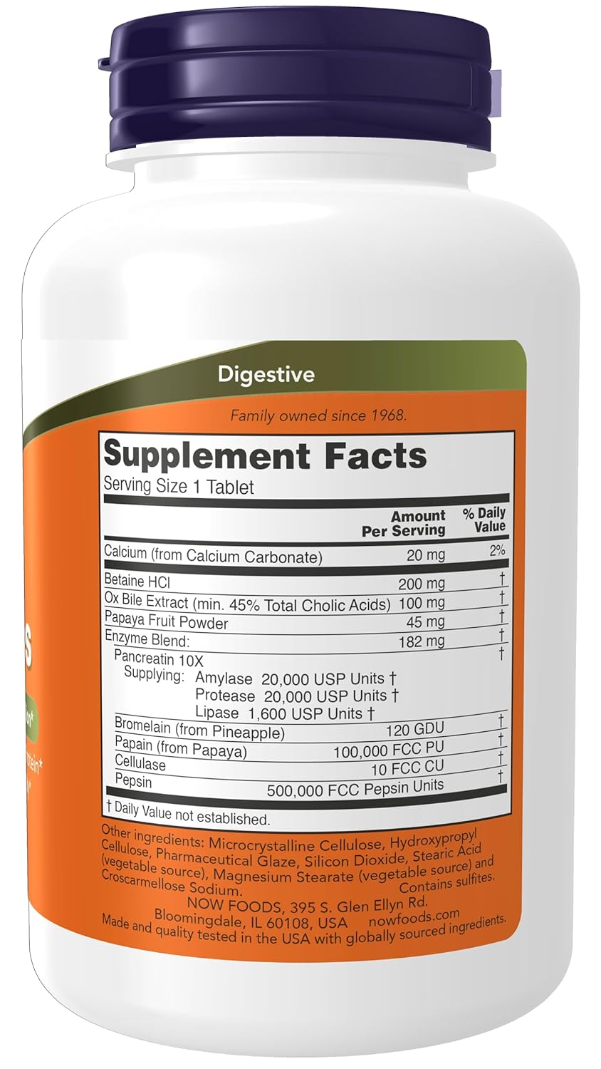 now foods super enzyme