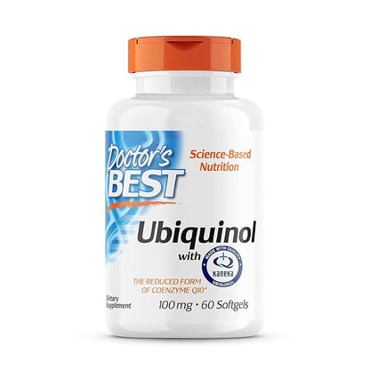 Doctor's Best Ubiquinol with Kaneka 100 mg - 60 Softgels